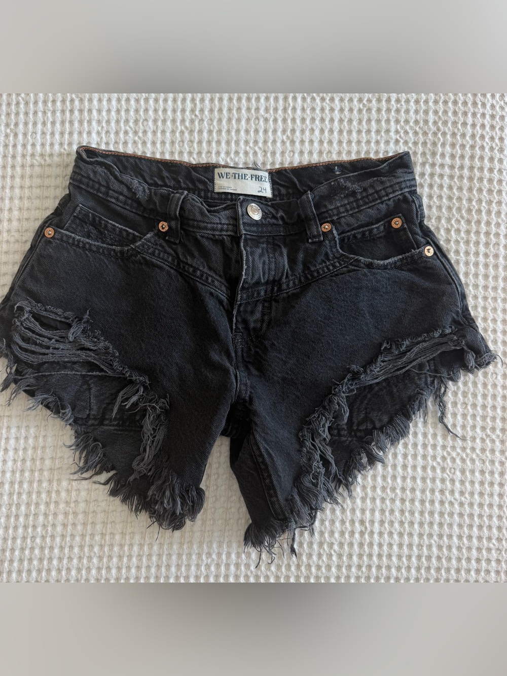 We The Free Westwood Mid-Rise High Low Short